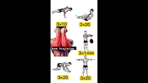 arm training workout at home