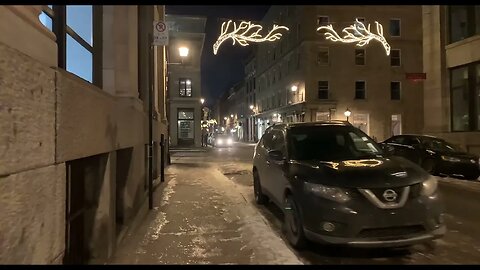 Old Montreal Midnight Walktour January 11, 2022