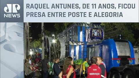 Justiça torna réus 8 denunciados por morte de garota prensada por carro alegórico na Sapucaí