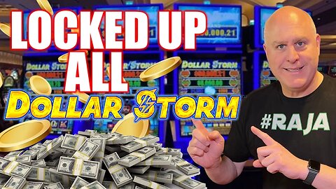 DOLLAR STORM SLOT NIGHT! ⚡ EVERY MACHINE I TOUCH IS A WINNER!!!