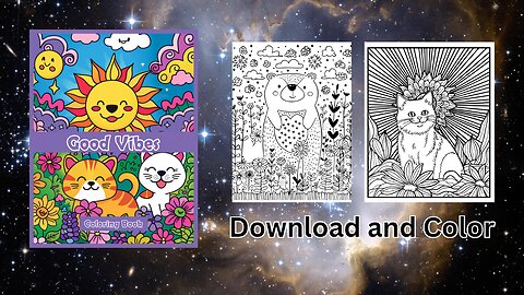 Good Vibes: Free Download, Print, Color