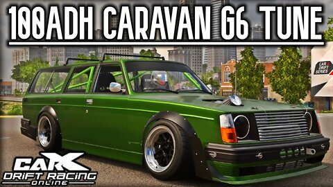 100ADH CARAVAN G6 DRIFT TUNE | carx drift racing online