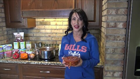 ROBBIE RAUGH IS COOKING UP SOME CHILIE FOR BILLS SUNDAY