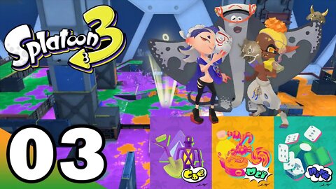 Splatoon 3 Gear,Grub & Fun Splatfest Part 3 - Big Man Is Defending [NSW][Commentary By X99]