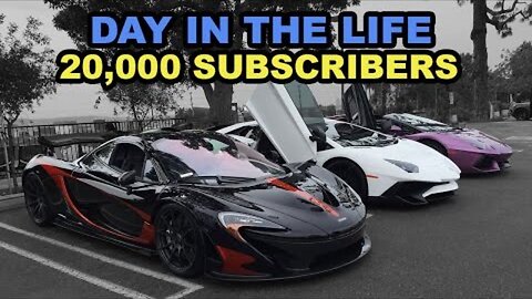 Day in the life - THIS is how I celebrate 20,000 subscribers!!