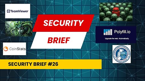 Security Brief: TeamViewer, Medus, Snowblind malware, CoinStats, Polyfil, Neiman Marcus breach, CISA