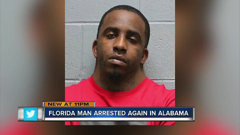 Florida man whose mugshot went viral arrested again