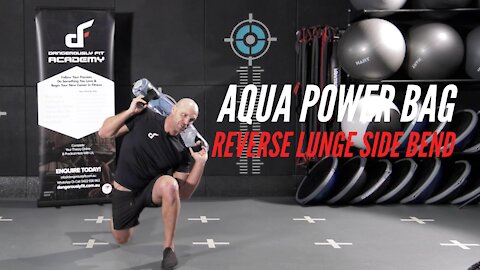 Aqua Power Bag Lunge & Side Bend