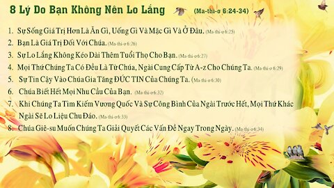 Lời Kêu Gọi Học Thuộc Lòng Kinh Thánh (Susane J. Hecks) Phần 3