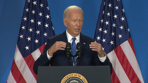 Joe Biden's 'Big Boy' Press Conference Is A Disaster For The Democrats