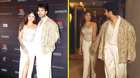 Newly Engaged Armaan Malik & Aashna Shroff At GQ Best Dressed Awards 2023 😍🔥