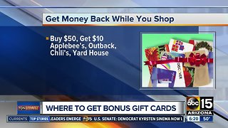 Where to get bonus gift cards