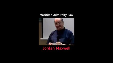 Maritime Admiralty Law