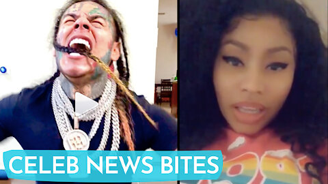 Nicki Minaj & Tekashi 6ix9ine CELEBRATE Trollz Hitting No.1 On Billboard Hot 100!