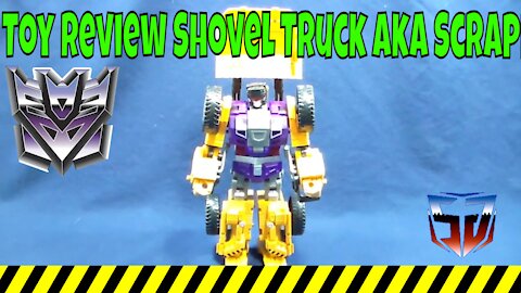 Toy Review Shovel Truck aka Scrapper