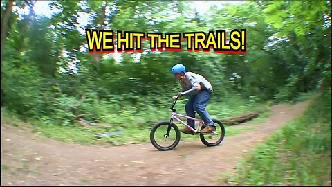 Trail riding and Street skateboarding