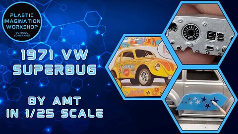 AMT's 1971 VW Super Bug-Gasser Custom Scale Model Build