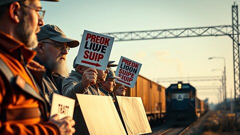 Canada Forces Arbitration in Freight Train Labor Dispute: Union Outraged