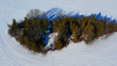 Curtis, Michigan - Portage Creak and Burnt Island