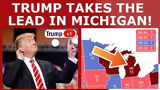 Trump TAKES THE LEAD in Michigan's Most Accurate Poll!