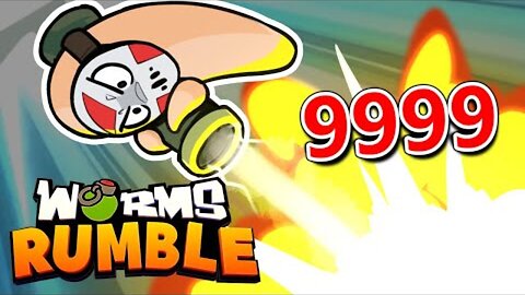 MY MASK IS IN THE GAME! ｜ Worms Rumble