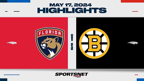 NHL Game 6 Highlights _ Panthers vs. Bruins - May 17, 2024