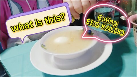 WHAT IS EGG KALDO? [LIZA_FILIPINA]