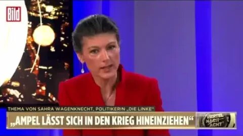 Rutschbahn in den Dritten Weltkrieg? Sarah Wagenknecht