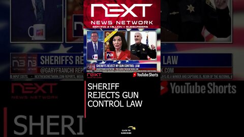 SHERIFF REJECTS GUN CONTROL LAW #shorts