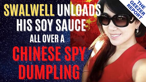 Democrat SWALWELL Fills a CHINESE SPY DUMPLING With His SOY BOY Sauce | By Hee Go Ho