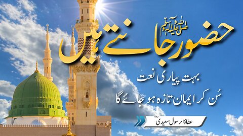 Hudood E Taire Sidra Huzoor Janty Hein | Beautiful Naat | Nayab Quotes