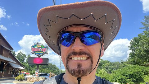 POV of ROCKY TOP MOUNTAIN COASTER at Pigeon Forge, Tennessee, USA