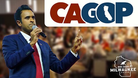 Vivek Live at CA GOP Delegation (RNC)