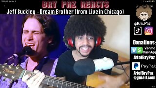 Guitarist REACTS to Jeff Buckley - Dream Brother (Live in Chicago)