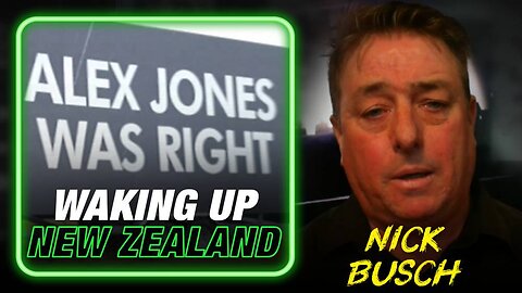 New Zealand Activist Goes Viral With Massive Alex Jones Billboards