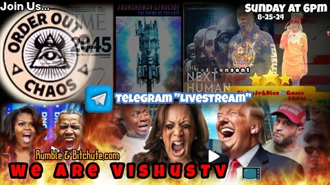 This Is All Order Out Of Chaos... Full Telegram "Livestream" #VishusTv 📺