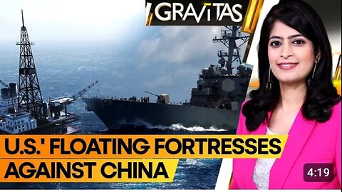 US converts oil rigs into 'Floating Fortresses' aimd China threat in the pecific