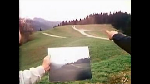 UFO - Billy Meier shows Beamship UFO photo locations