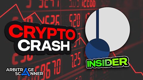 Crypto Crash | How to make profit from insiders