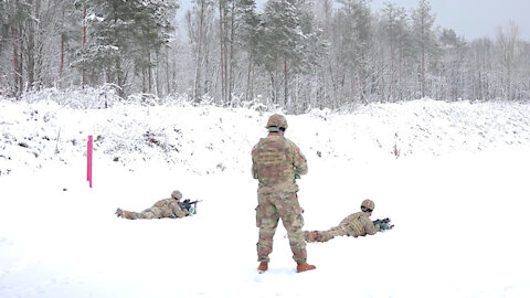 Task Force Illini Soldiers conduct weapons marksmanship