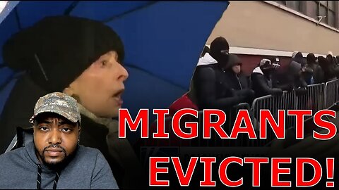 New York City Illegal Immigrants FIGHT Over SHELTER As They PROTEST Over Being EVICTED OUT To Street