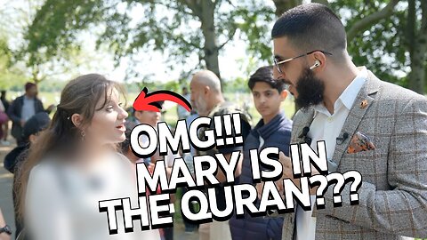 CATHOLIC WOMAN BEGINS TO UNDERSTAND ISLAM! SPEAKERS CORNER WITH ALI DAWAH