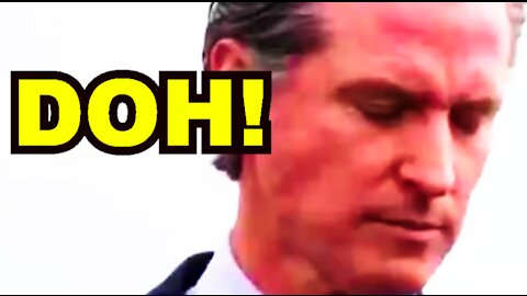 Douche Bag Gavin Newsom is Being Recalled it is OFFICIAL