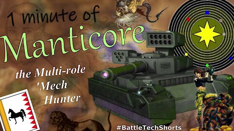 BATTLETECH #Shorts - Manticore, the Multi-role 'Mech Hunter