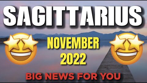 Sagittarius ♐ 😳🤩Big news for you 😳🤩 Horoscope for Today NOVEMBER 2022 ♐ Sagittarius tarot ♐