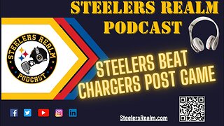 Steelers BEAT Chargers Post Game Show: SRP S6-E30-266 9-23-2024