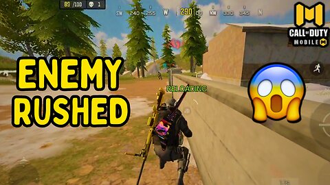 Enemy RUSHED at ME 😱 | Call Of Duty Mobile