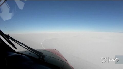 Giant iceberg breaks off Antarctica