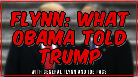 Gen Michael Flynn Tells the Truth in his New Movie!