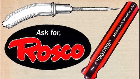 Rosco Screwdrivers - Company History & Lore